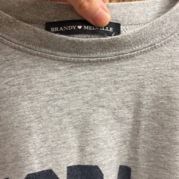 Brandy Melville Colorado Grey Long sleeve top - Picture 5 of 8